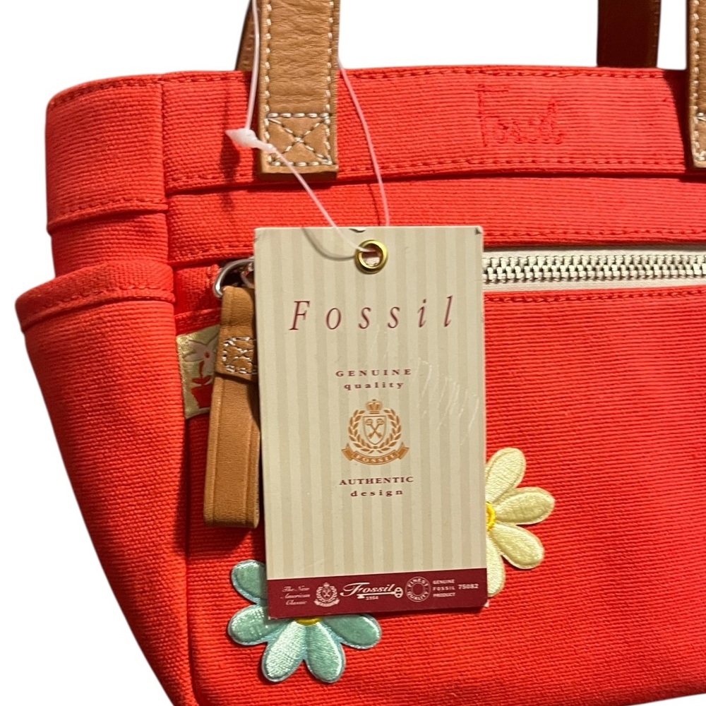 Fossil Vintage Custom Mini Canvas Garden Tote - Picture 6 of 11
